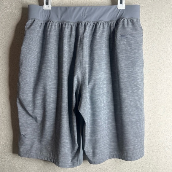 Lululemon T.H.E. Short 11" Liner Heather Allover Sea Salt Light Cast size large - Picture 3 of 6
